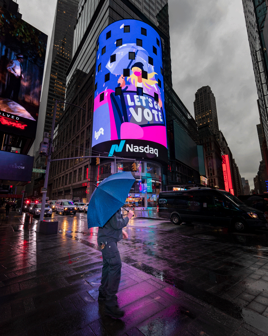 Lyft-VA-TimeSquare-Rain